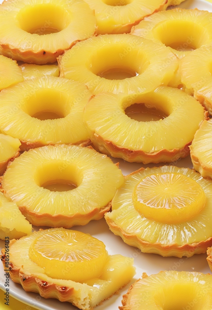 Tropical Delight: Fresh Pineapple Tart Tropical Delight: Fresh Pineapple Tart