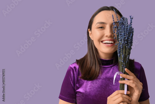 Beautiful happy young woman...
