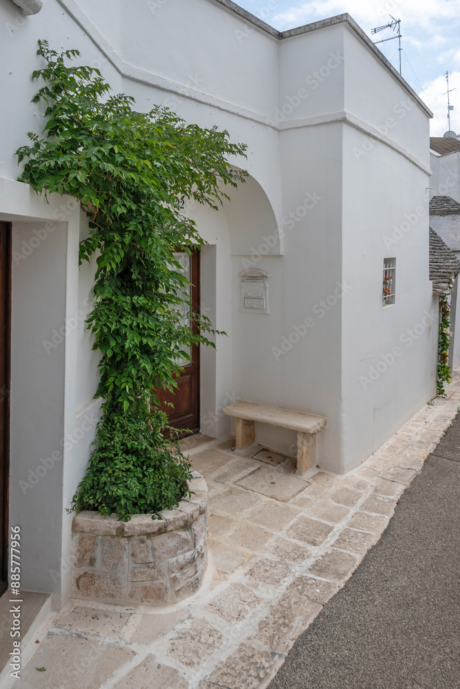 Fototapeta premium The Old town of Alberobello, Apulia Region, Italy