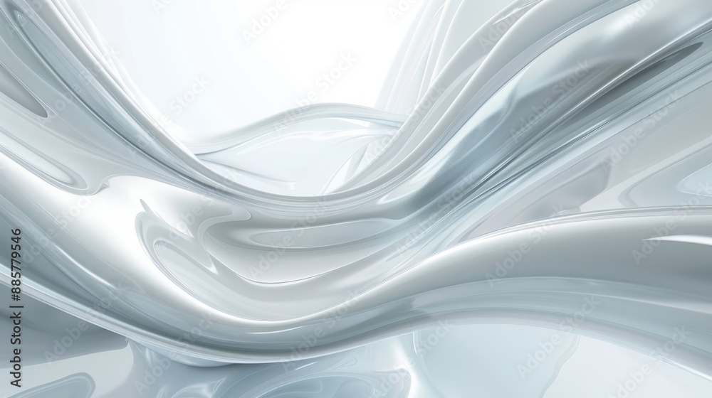 Fototapeta premium bstract white future background