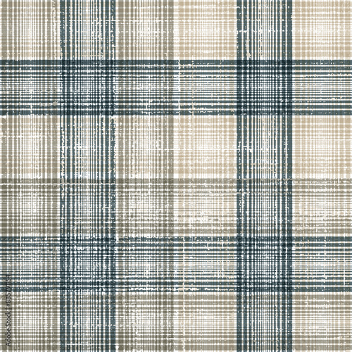 summer green, blue check fabric texture background pattern.