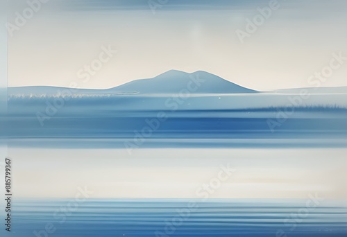 blurred blue background