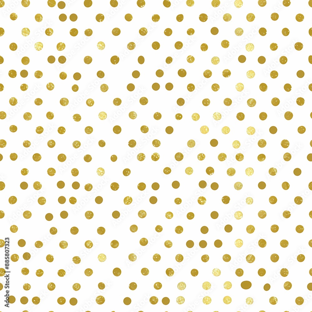 Gold Polka Dot Pattern Gold Polka Dot Pattern