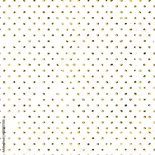 Golden Dots Pattern