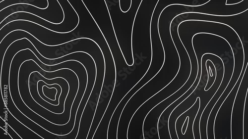 contours Geographic mountain topography vector illustration, Topographic pattern texture, Map on land vector terrain. Elevation graphic contour height lines, Topographic map, 4k animation background