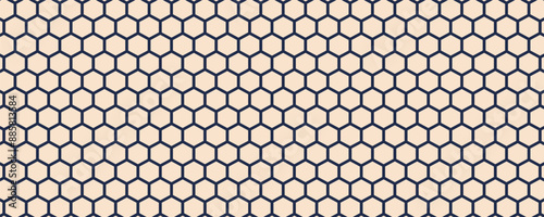 Abstract cube hexagon shape background. Vector banner design. Hexagons pattern. Geometric abstract background with simple hexagonal elements. Medical.