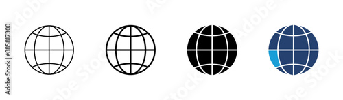 Web icon set. go to web icon. web click icon