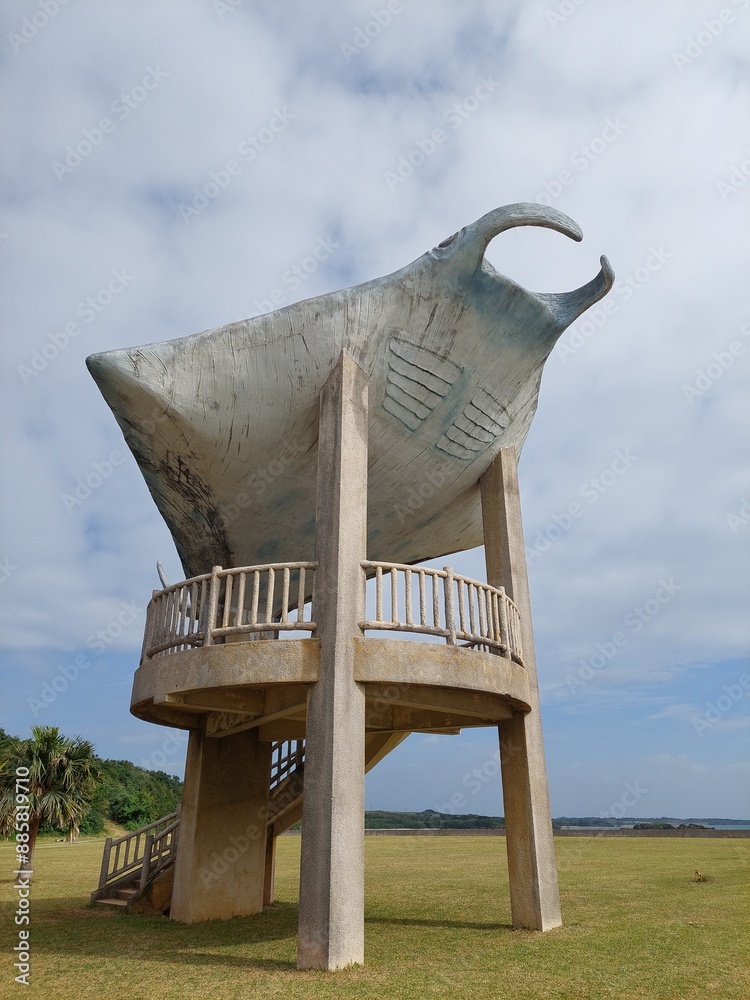 Obraz premium マンタ展望台