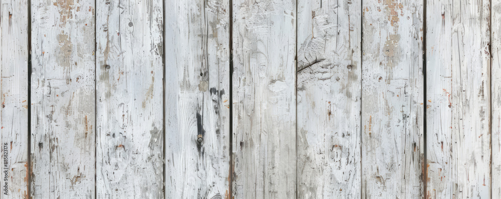 White wooden background, old shabby texture. Rustic wood backdrop for banner, poster, wallpaper. Abstract grunge texture with copy space. Flay lay, top view White wooden background, old shabby texture. Rustic wood backdrop for banner, poster, wallpaper. Abstract grunge texture with copy space. Flay lay, top view