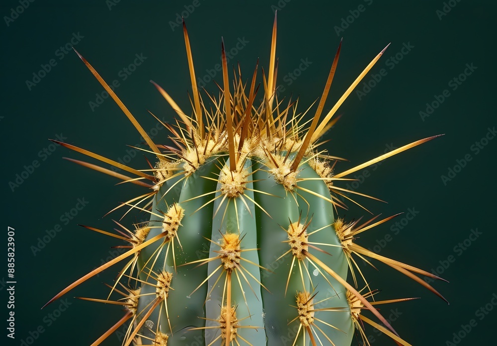 Close-Up of Fam Emmerssonii Cactus Spines