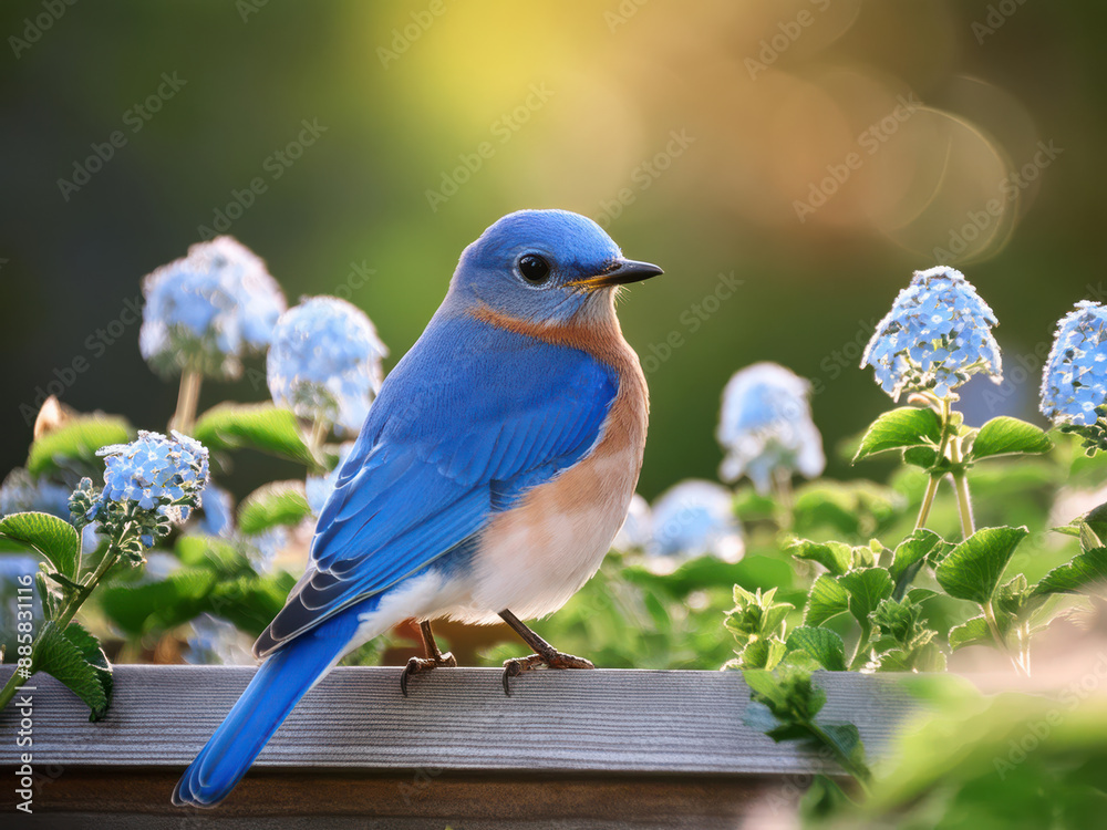 Obraz premium bird in the garden