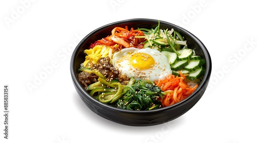 bibimbap, korean food 02