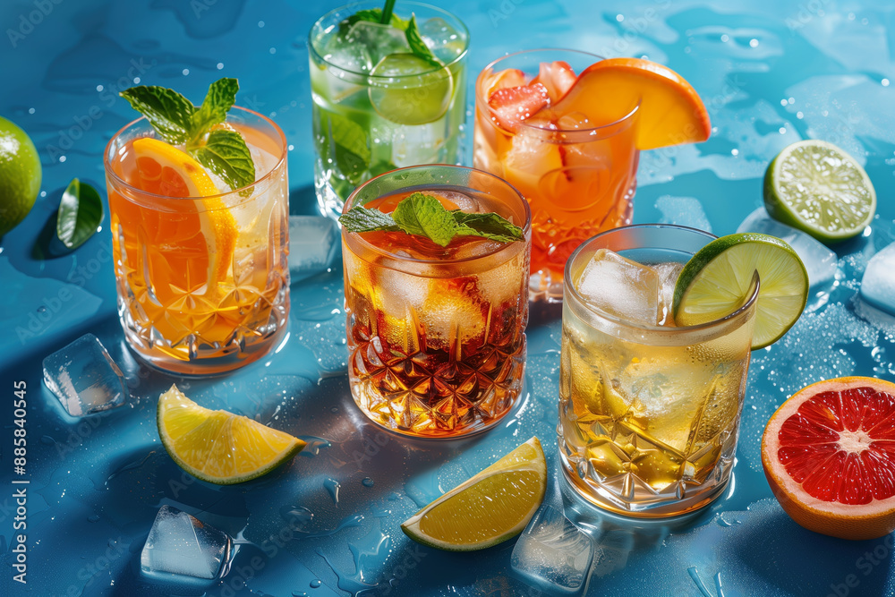 fresh non alcoholic mocktails
fresh non alcoholic mocktails