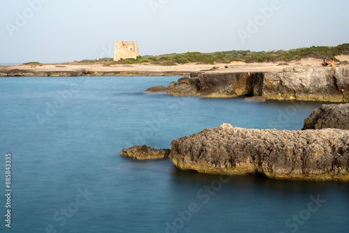 Quadro su tela Torre Santa Sabina, Ostuni, Italy.