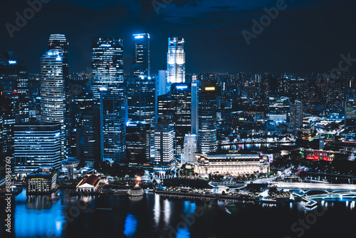 Singapore's Dazzling Night ...