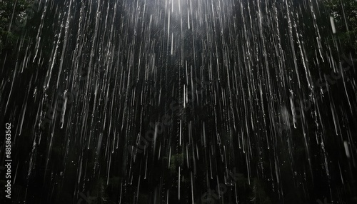 Rainfalling, rain images and black screen background, rain overlay image, rain drops on black background, rainfall images
