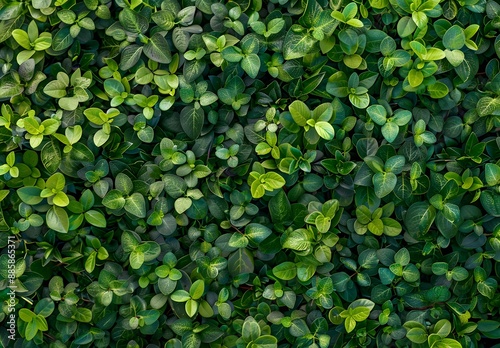 Wallpaper Mural Green Foliage Texture Seamless Pattern Torontodigital.ca