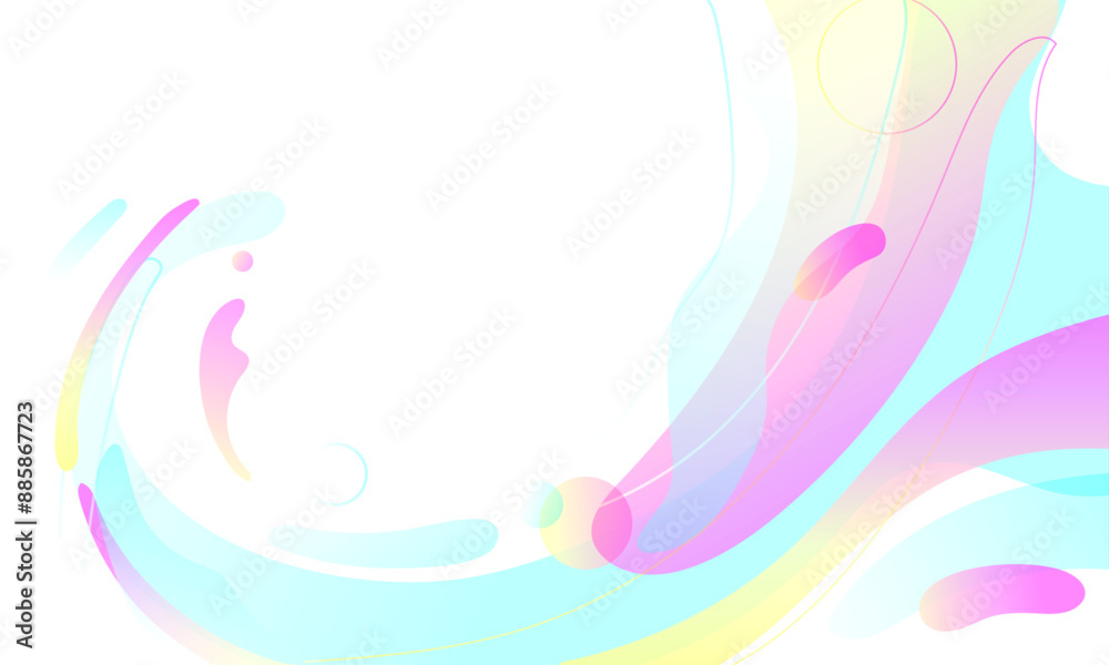 Fototapeta premium Colorful abstract background concept design