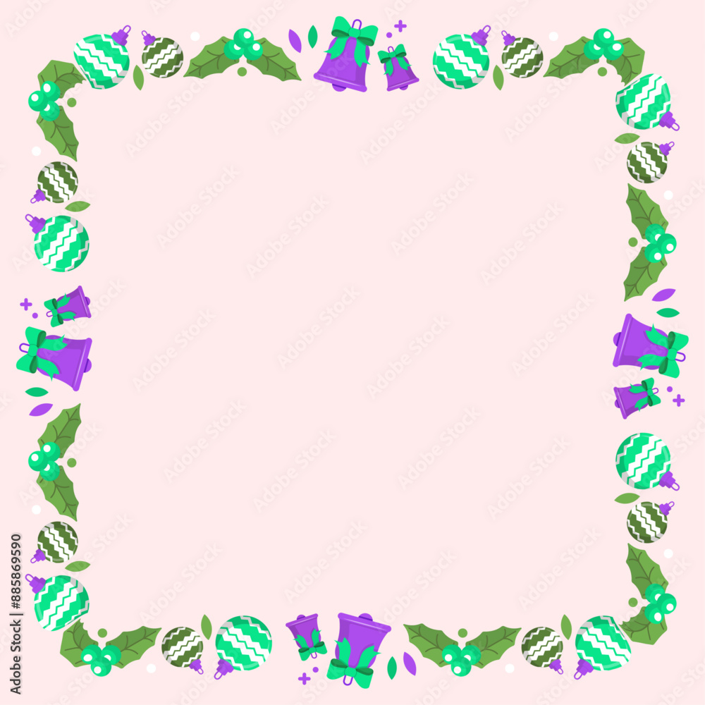 frame template for christmas season celebration, christmas wreath concept frame template for christmas season celebration, christmas wreath concept