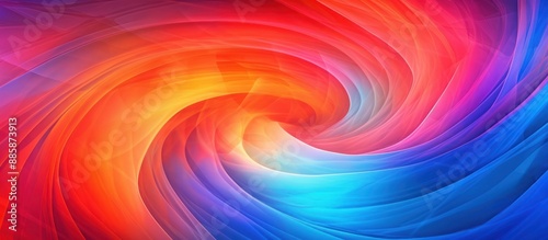 Abstract Swirling Colorscape