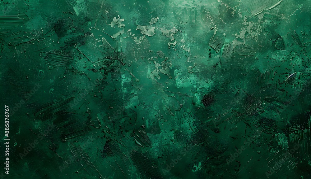 Obraz premium Abstract Green Texture Background with Gradient