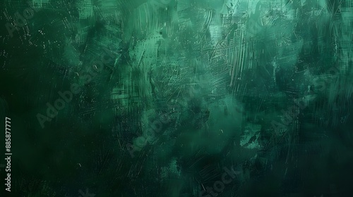 Abstract Green Texture Background with Gradient