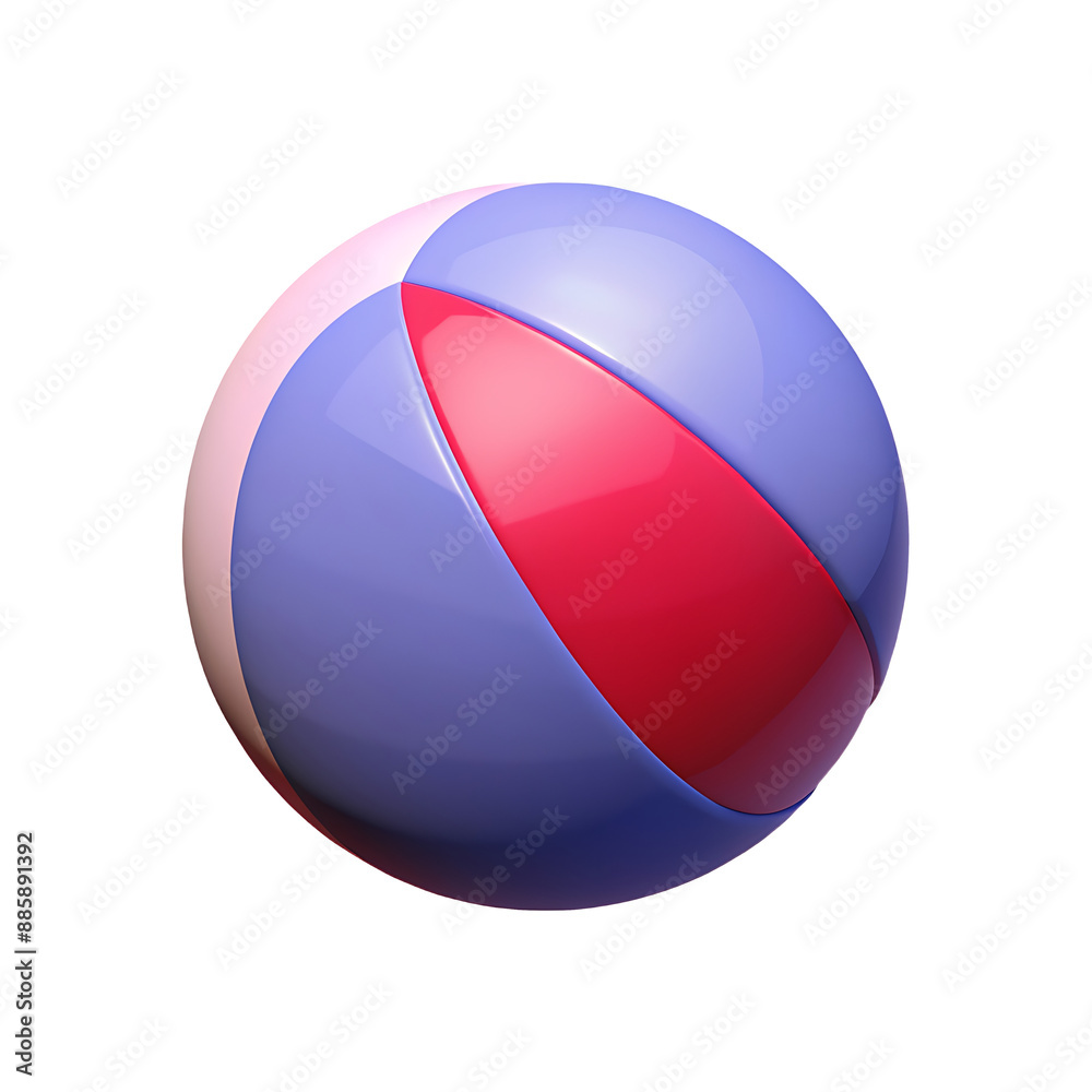 A vibrant and colorful plastic beach ball isolated on a white background. Perfect for summer, fun, and outdoor activities. A vibrant and colorful plastic beach ball isolated on a white background. Perfect for summer, fun, and outdoor activities.