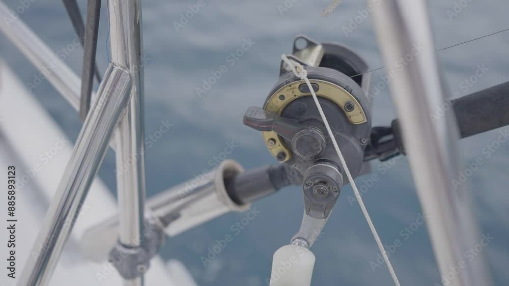 CARRETE CAÑA DE PESCAR BARCO