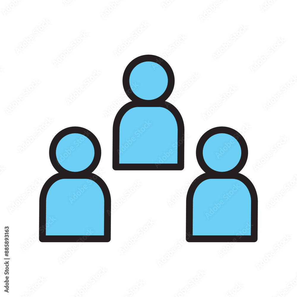 Obraz premium 人 三人