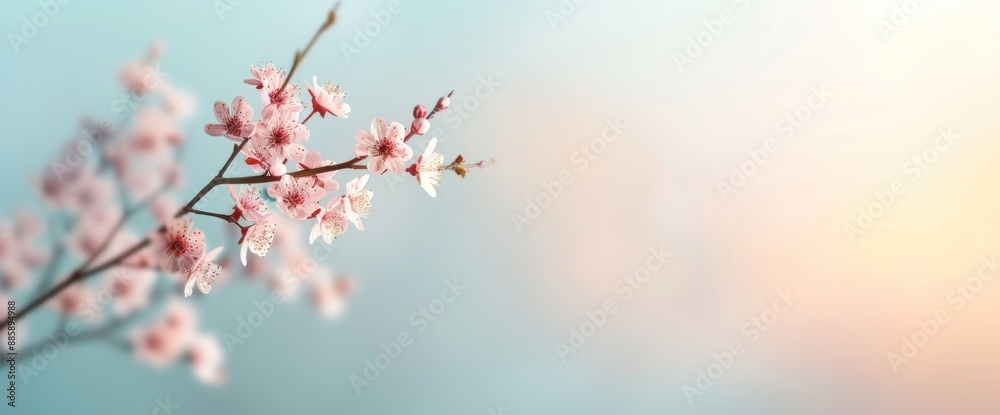 Charming abstract floral background, illuminated by natural light, empty copy space Charming abstract floral background, illuminated by natural light, empty copy space
