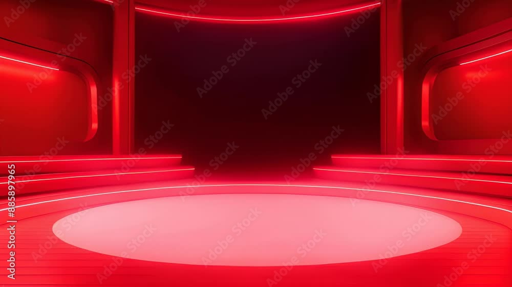 podium Futuristic showcase with platform for product displaying. Empty modern stage display. Seamless looping motion design. Video animation Ultra HD 4K 3840x2160
podium Futuristic showcase with platform for product displaying. Empty modern stage display. Seamless looping motion design. Video animation Ultra HD 4K 3840x2160