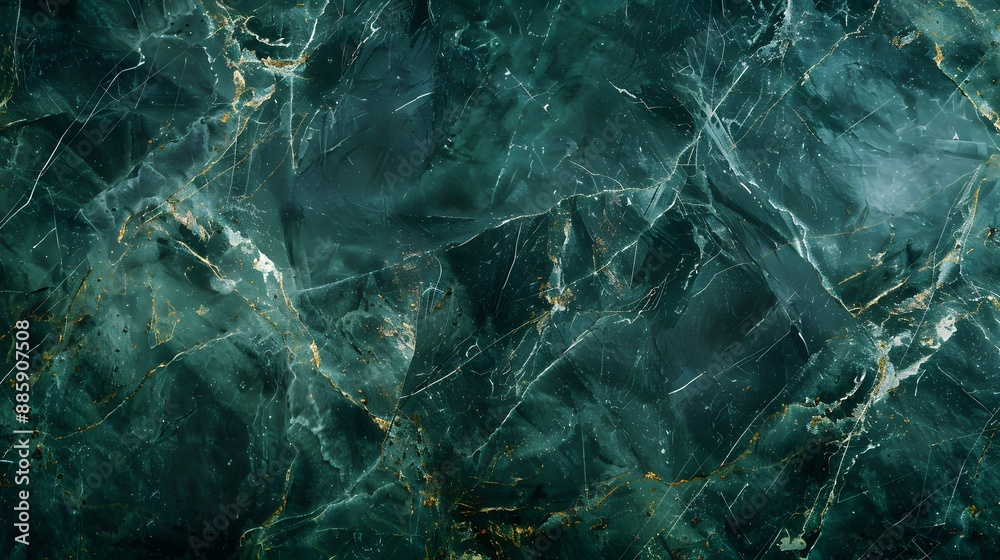 Dark Green Marble Texture Background Dark Green Marble Texture Background
