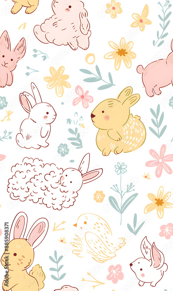 cartoon 2d illustrator doodle pattern, cute pattern in graphic seamless pattern cartoon 2d illustrator doodle pattern, cute pattern in graphic seamless pattern