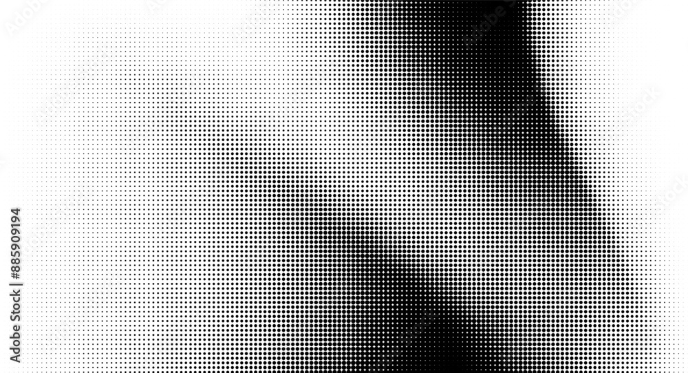 grunge halftone vector print background