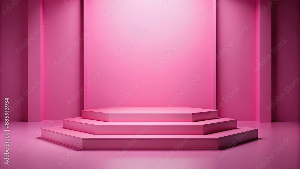 render of a pink podium, presentation, award, winner, stage, pedestal, stand, mockup, display, showcase, object render of a pink podium, presentation, award, winner, stage, pedestal, stand, mockup, display, showcase, object