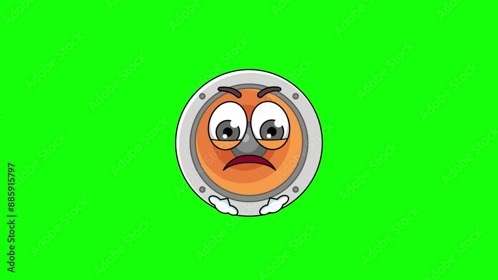 speaker character with expressions of irritation, anger, and contempt, face with Steam From Nose speaker character with expressions of irritation, anger, and contempt, face with Steam From Nose