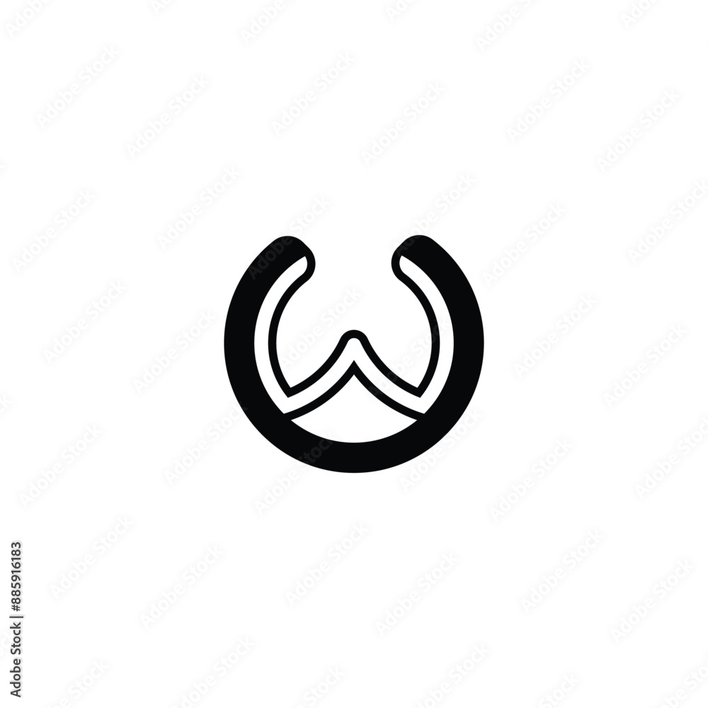 UW, WU, W AND U Abstract initial monogram letter alphabet logo design UW, WU, W AND U Abstract initial monogram letter alphabet logo design