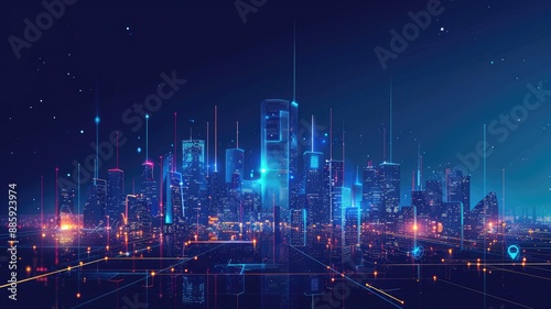 High-Tech Smart City: Connected Buildings and Intelligent Systems