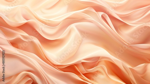 beige 3D wave background