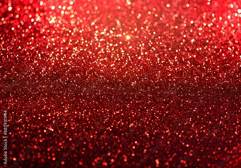 Sparkling Red Glitter Background Texture