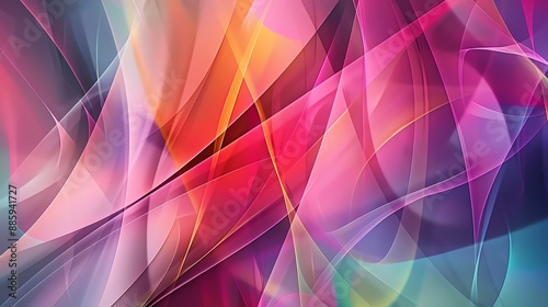 gradient colorful abstract geometric background