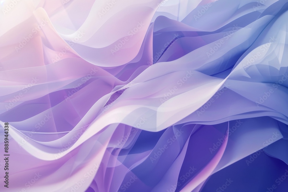 Fototapeta premium Abstract white blue and purple geometric background