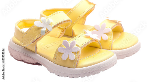 sandals for kids childrens shoes isolated on white background