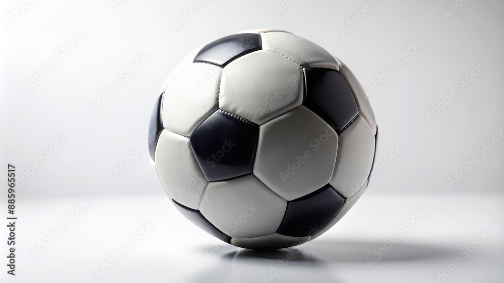 Football soccer ball isolated on white background, sport, soccer, football, isolated, white background, equipment, recreation