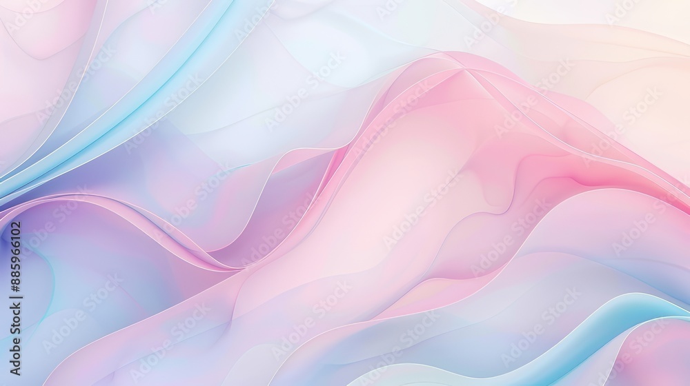 A gradient of soft pastel colors background