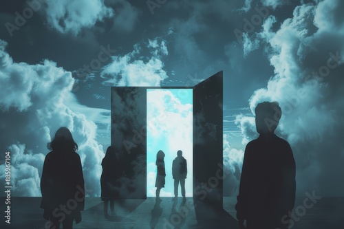 Dreamlike Encounters - Doorway to the sky