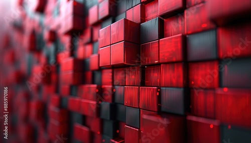 Fototapeta Naklejka Na Ścianę i Meble -  red brick wall