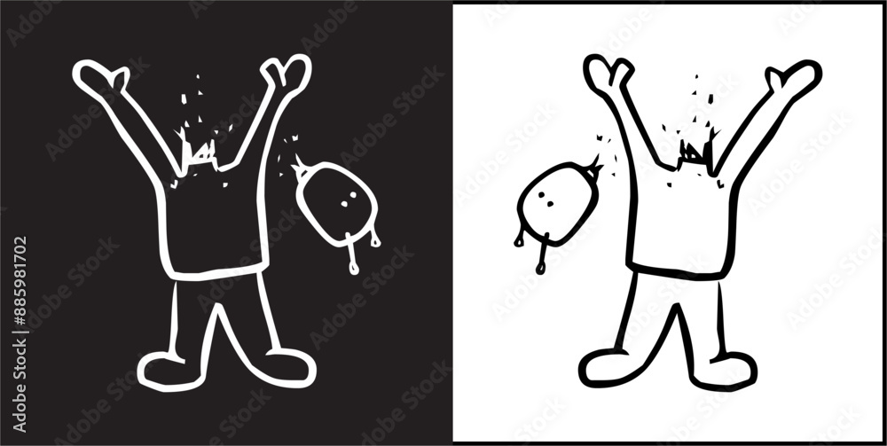 IIlustration Vector graphics of Tombats icon IIlustration Vector graphics of Tombats icon