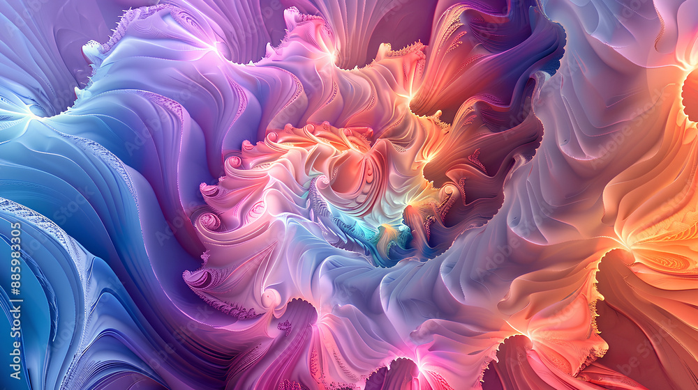 Obraz premium Different type of abstract Stock Illustration