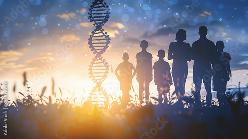 Evaluation of genetic risk factors and inheritance patterns. Use of family history and genetic testing to assess risk for genetic conditions. 